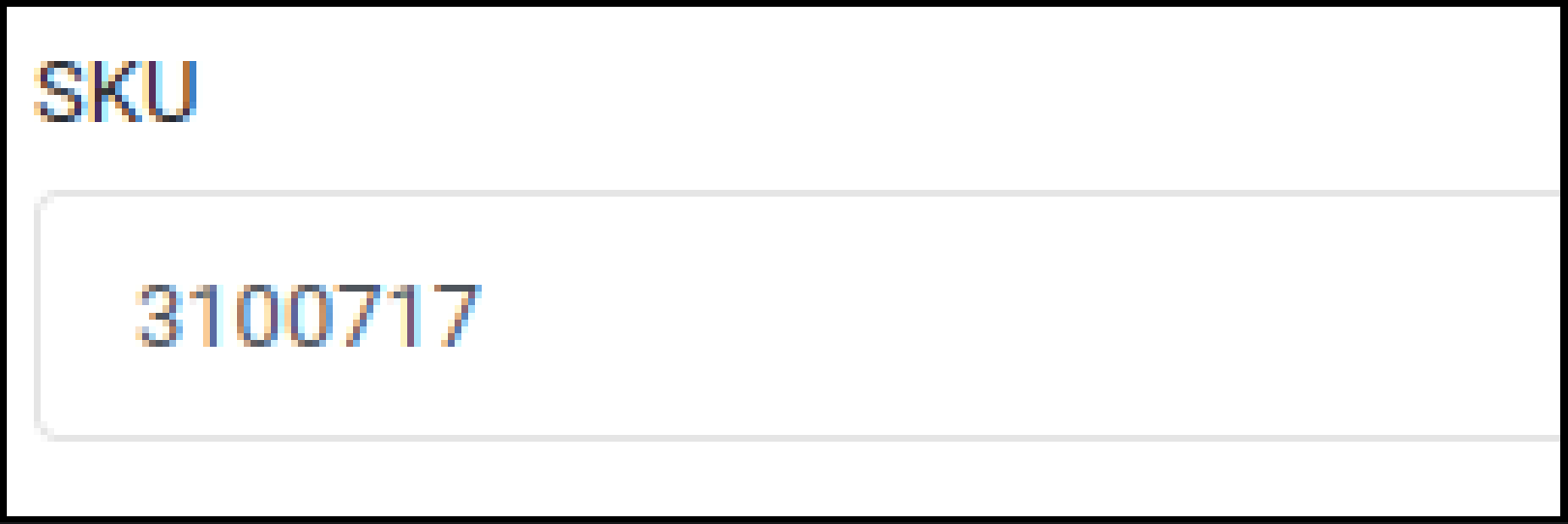 Hvad er SKU på varer og hvor kommer den fra?